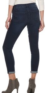 Juicy Couture White Cuffed Capri Jeans